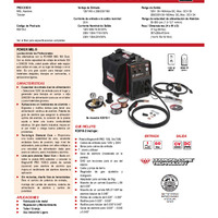 POWER MIG 180 Dual  Info. del Producto