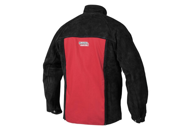 CHAQUETA SOLDADOR DE CUERO / COSTURA KEVLAR