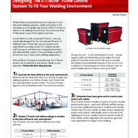 Designing The X-Tractor Fume Control System To Fit Your Welding Environment 