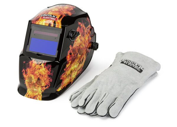 Darkfire Welding Helmet with Gloves