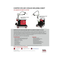 Cooper Air-Cooled Welding Cobot Cart and Packages Data Sheet