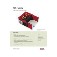 Pro-Pak FW Standard Robotic Welding Cell Data Sheet