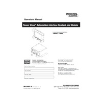 POWERWAVE AUTOMATION INTERFACE PENDANT AND MODULE