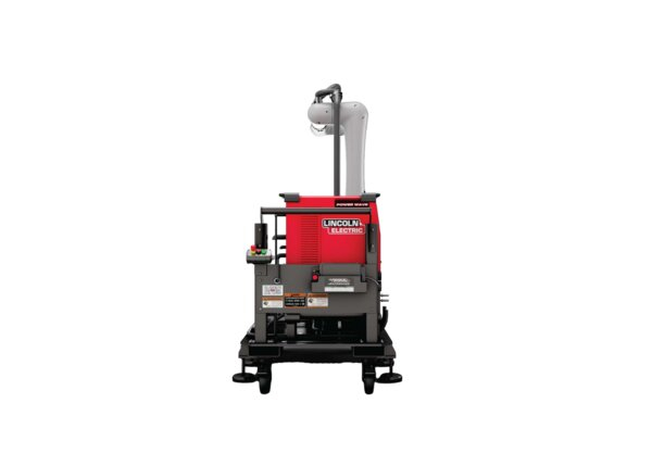 AD2630-3 Cooper CRX-30iA Aluminum Welding Cobot Cart System Back Side Render