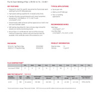 Lincolnweld SPX80 Product Info