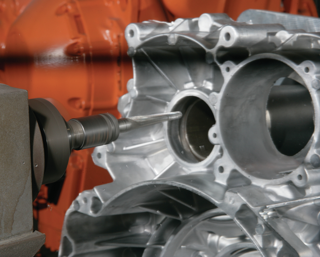  Deflashing of transmission case 