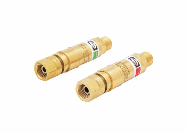 HARRIS "B" HOSE TORCH TYPE FLASH ARRESTORS WITH quick connectors