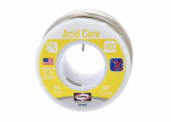 97/3 ACID CORE 1/16 X 1/2 LB SPL X 18 PK