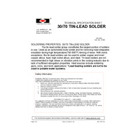 30-70 Tin Lead Solder