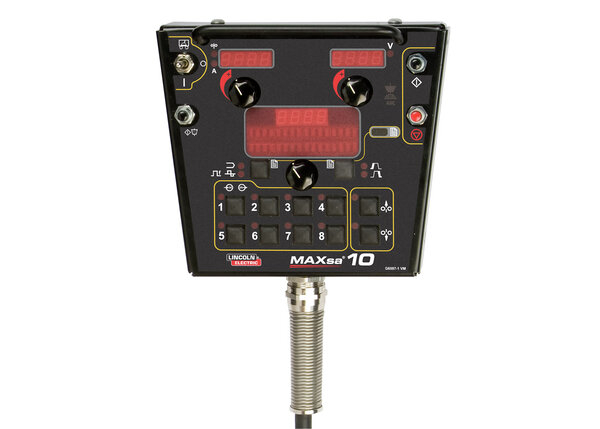 Close up of MAXsa 10 controller controls