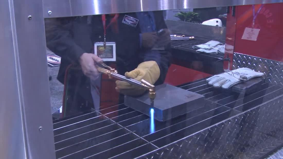 Using an Injector Torch with Alternate Fuel - FABTECH 2012 Video