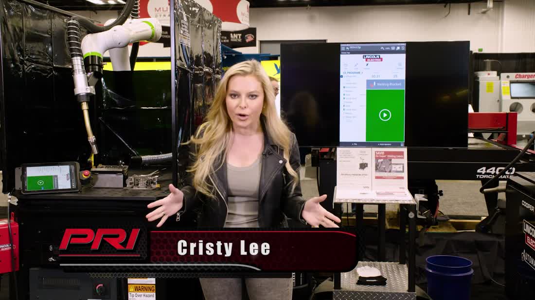 MotorTrend Feature at PRI 2023 for Cooper Cobots with Cristy Lee