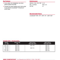 Lincolnweld L-60 Product Info