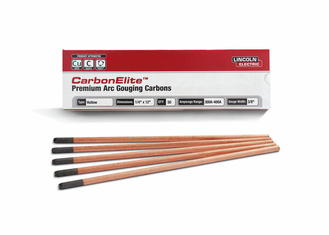 CarbonElite Hollow Gouging Electrodes - 1/4 in. x 12 in.