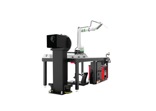 AD2650-1 Cooper Adapt Air-Cooled Welding Cobot System with Headstock Positioner Right Hero Render