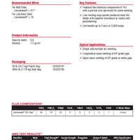 Lincolnweld 761-Pipe Product Info