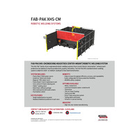 Fab-Pak XHS-CM Robotic Welding System Data Sheet