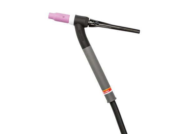 Magnum PTA-17F Air-Cooled TIG Torch with one piece cable assembly and flexible head.