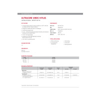 UltraCore 81Ni1C-H Plus Product Info