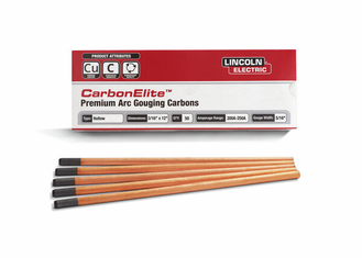 CarbonElite Hollow Gouging Electrodes - 3/16 in. x 12 in.