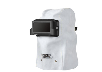 Leather helmet Flip up shade 11