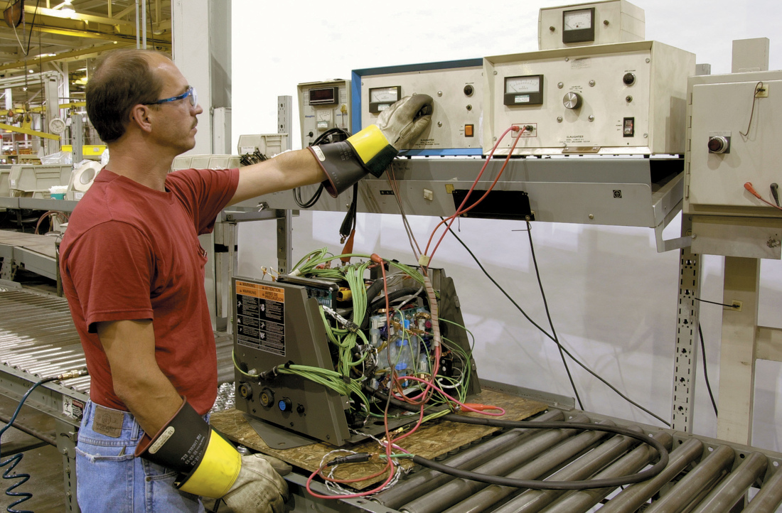 Dielectric Testing in Lincoln Shop