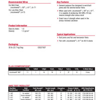 Lincolnweld 865 Product Info