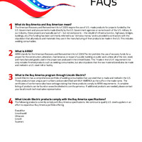 Buy America FAQs