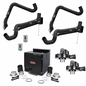Dual Flexible 10 ft. Arm, 7 ft Extension Crane, Starter/ Overload