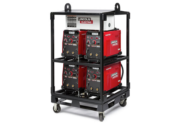 Flextec 350X Construction Multi-Process Welders (4-Pack Rack-B)