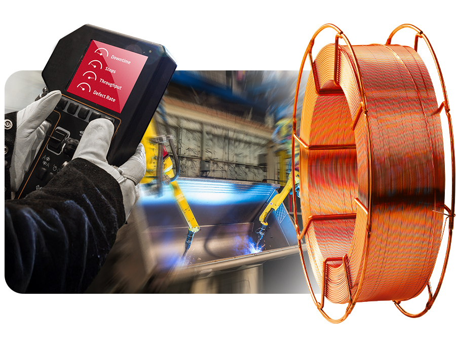 Benefits of using Supramig HD MIG wires