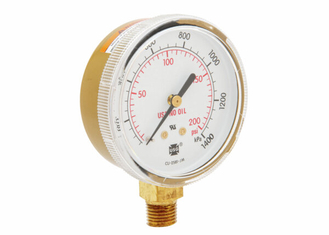 63MM 200 PSI ST GOLD Replacement Gauge