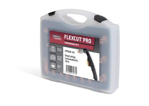 FlexCut Pro Drag Consumable Cutting Kit - 125 A