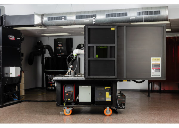 AD2516-2 Flex Lase Cobot Cart Left Side Open