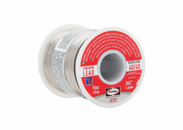 60/40 Leaded Flux-Cored Solder