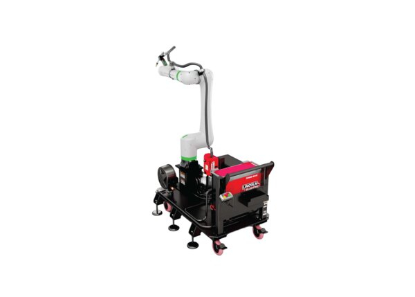 AD2630-1 Cooper CRX-30iA Air-Cooled Welding Cobot Cart System Left Overhead Render