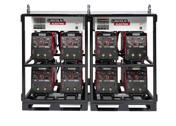 Flextec 350X Construction Multi-Process Welders (4-Pack Rack-B)