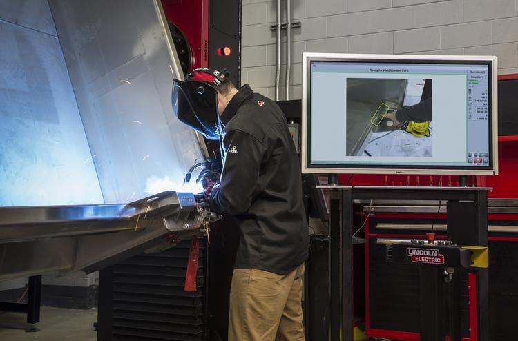 Smart Positioner used with Weld Sequencer software