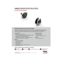 Annex Headstock/Tailstock Positioner Data Sheet