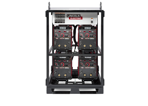 Flextec 350X Construction Multi-Process Welders (4-Pack Rack-B)
