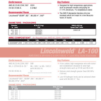 Lincolnweld LA-93 Product Info