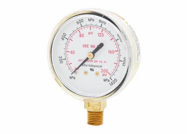 2-1/2" - 200 PSI/ 1,400 kPA Repair gauge