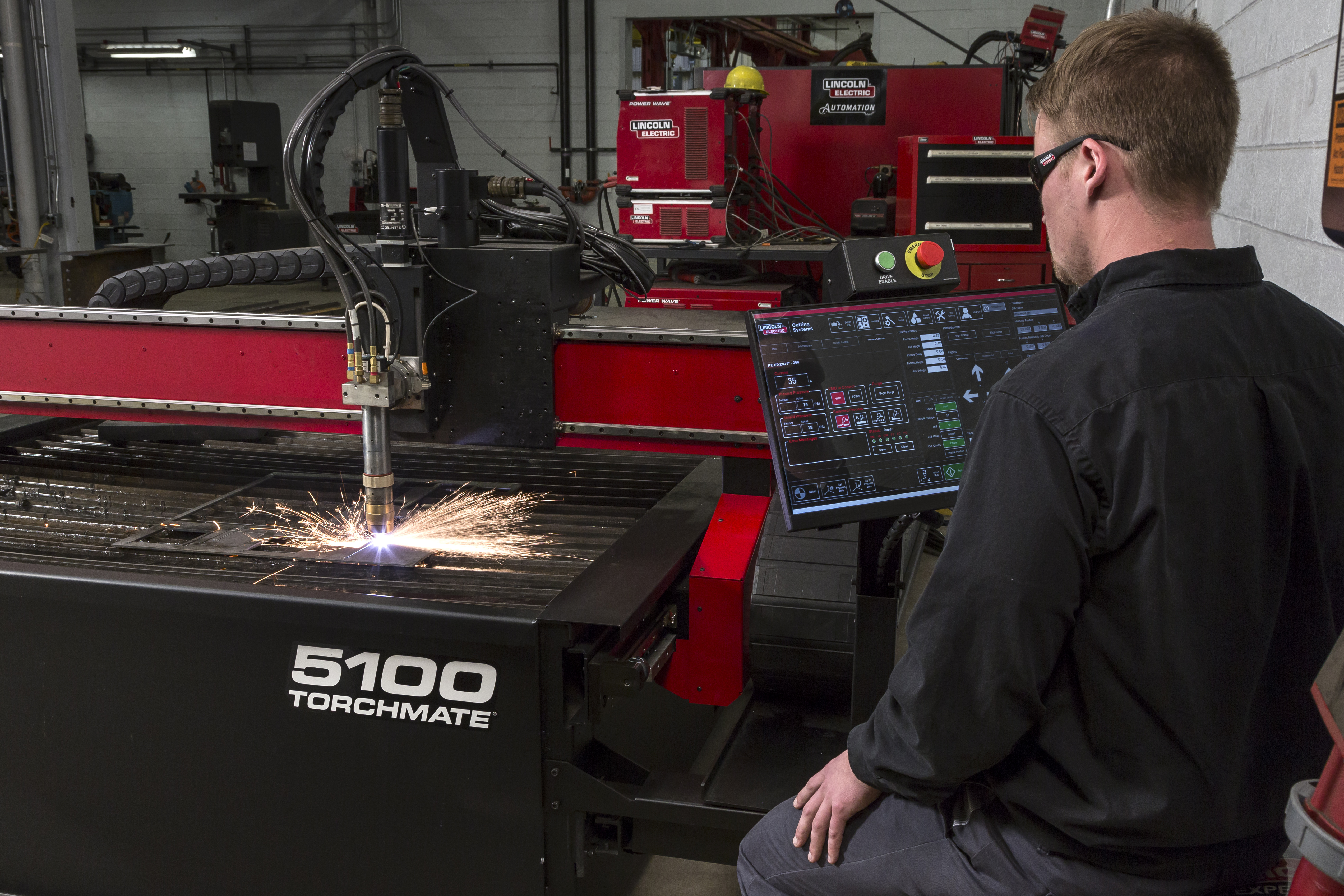 Torchmate 5100 table with FlexCut 200 plasma cutter