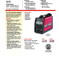 Invertec V205-T DC Product Info
