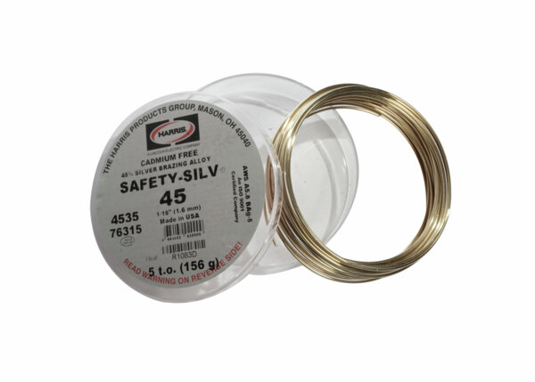 SAFETY-SILV 45 High Silver Alloy