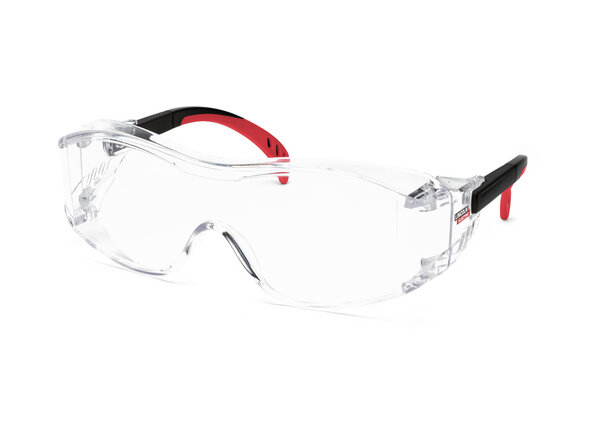 Clear Cover Alls Safety Glasses