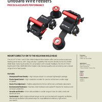 Helix SF70A-1 & SF70A-2 Onboard Wire Feeders Product Info