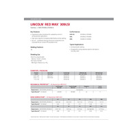 Lincoln Red Max 309LSi Product Info