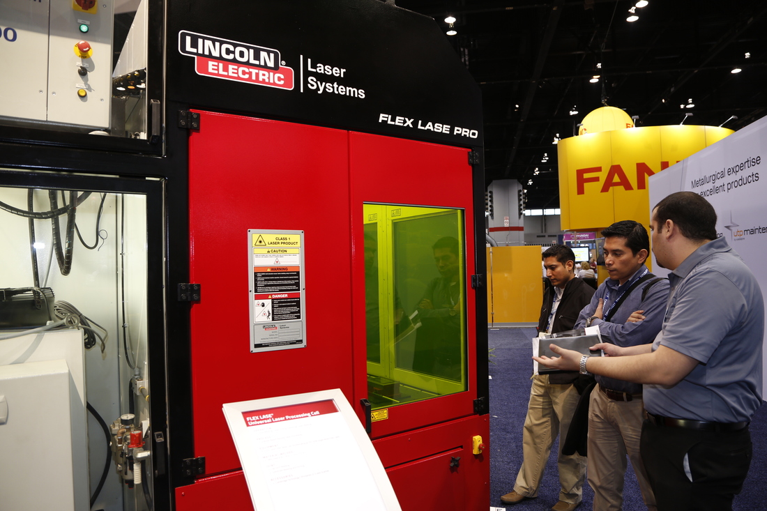 2013 Fabtech, Lincoln Electric Booth