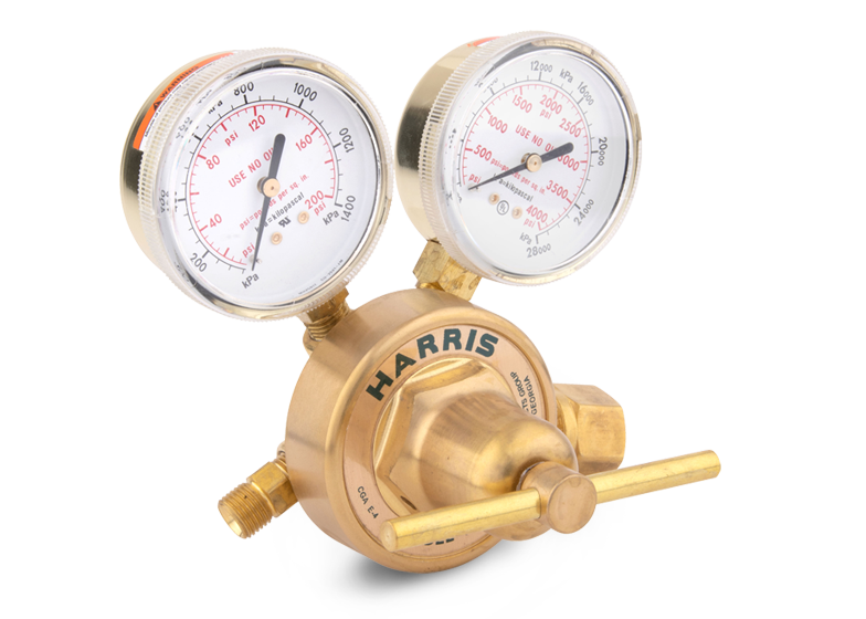 0-15 PSIG Brass Harris 3500-15-510 Manifold Pressure Regulator 0-15 PSIG Brass Harris 3500-15-510 Manifold Pressure Regulator